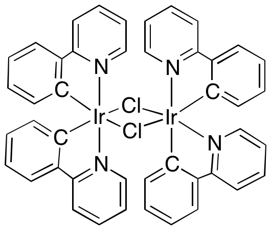 Dichlorotetrakis(2-(2-pyridinyl)phenyl)diiridium(III)