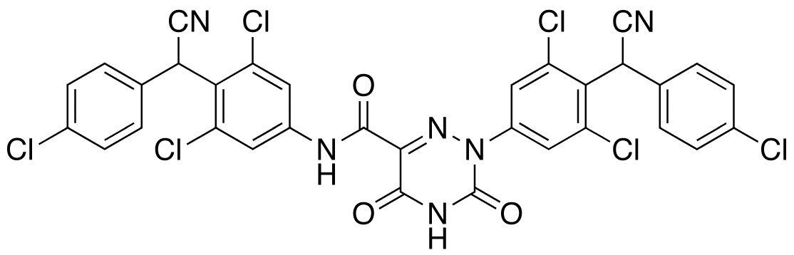 Diclazuril 6-Carboxylic Acid [(4-Chlorophenyl)cyanomethyl]-2,6-dichlorophenyl-4-amide