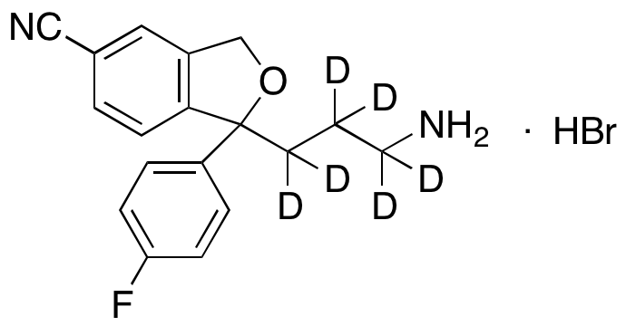 Didemethyl Citalopram-d6 Hydrobromide