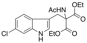 Diethyl (6-Chloro-2-indolylmethyl)acetamidomalonate