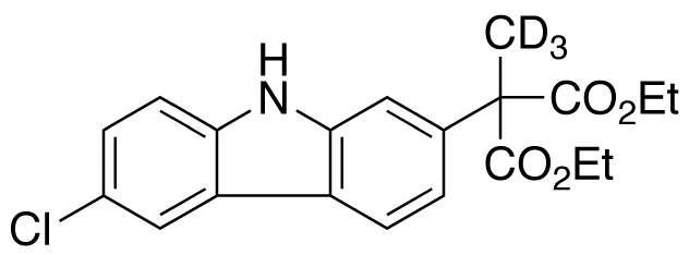 Diethyl-(6-chloro-2-carbazolyl)methyl-d3 Malonate