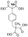 Diethyl 2-[4-(2,2-Dicarboethoxypropyl)phenyl]-2-methyl Malonate