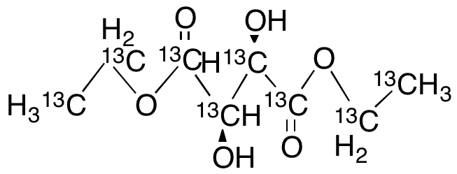 Diethyl L-(+)-Tartrate-13C8