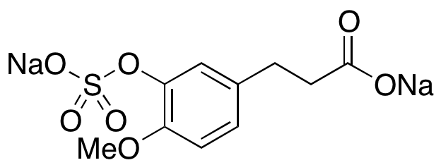 Dihydro Isoferulic Acid 3-O-Sulfate Disodium Salt