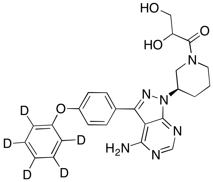 Dihydrodiol Ibrutinib-d5
