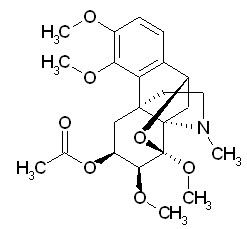 Dihydroepistephamiersine 6-acetate