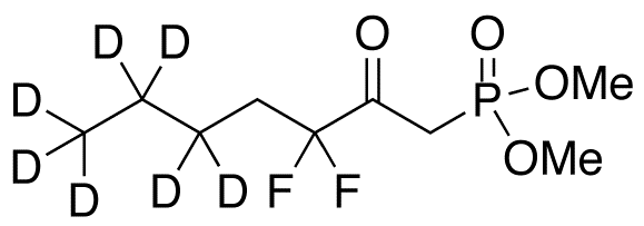 Dimethyl(3,3-difluoro-2-oxoheptyl)phosphonate-d7