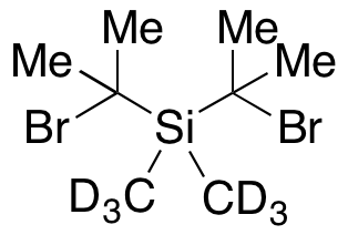 Dimethylbis(α-bromoisopropyl)silane-d6