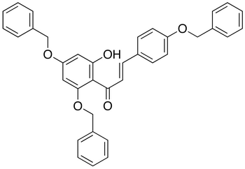 E-3-(4-Benzyloxy)-1-(2.4-bisbenzyloxy-6-hydroxy)phenyl)propenone