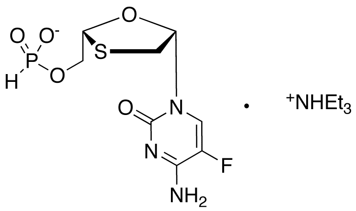 Emtricitabine Phosphonic Acid Triethylammonium Salt