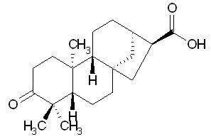 Ent-3-Oxokauran-17-oic acid