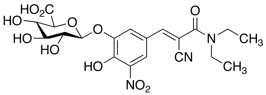 Entacapone 3-β-D-Glucuronide Disodium Salt