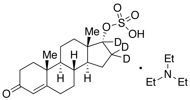 Epitestosterone Sulfate-d3 Triethylamine Salt