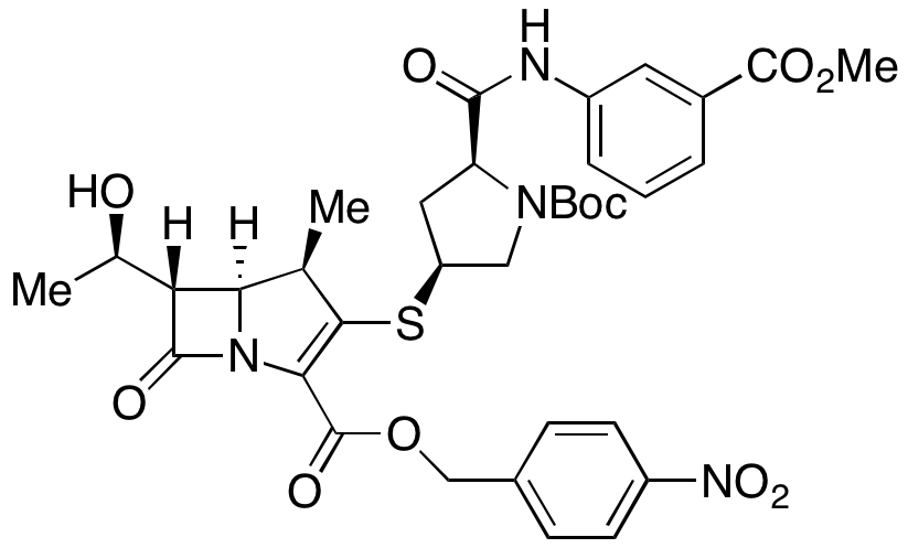 Ertapenem N-tert-Butyloxycarbonyl 4-Nitrophenyl Methyl Ester