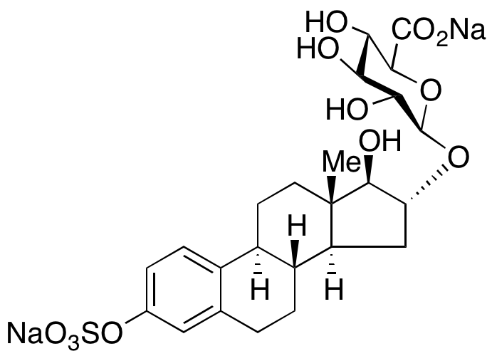 Estriol 3-O-Sulfate 16-O-β-D-Glucuronide Sodium Salt