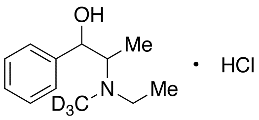 Etafedrine-d3 Hydrochloride (mixture of diastereomers)