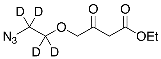 Ethyl (2-Azidoethoxy-d4)acetoacetate