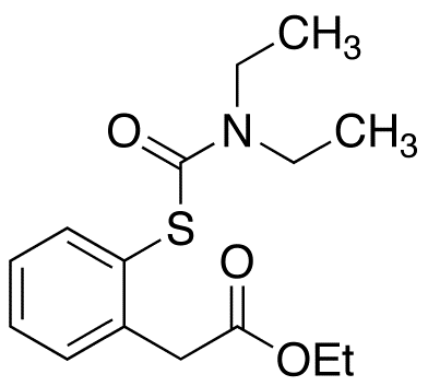 Ethyl [2-Diethylaminocarbonylthio)]phenylacetate