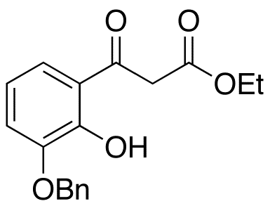 Ethyl (2’-Hydroxy-3’-benzyloxybenzoyl)acetate