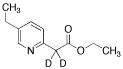 Ethyl (5-Ethyl-2-pyridinyl)-1,1-d2-acetate