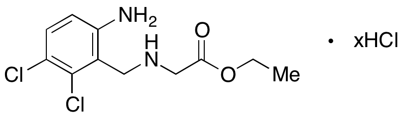 Ethyl-2-(6-amino-2,3-dichlorobenzylamino)acetate Hydrochloride