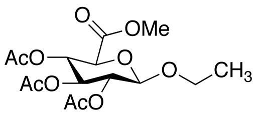 Ethyl 2,3,4-Tri-O-acetyl-β-D-glucuronide, Methyl Ester