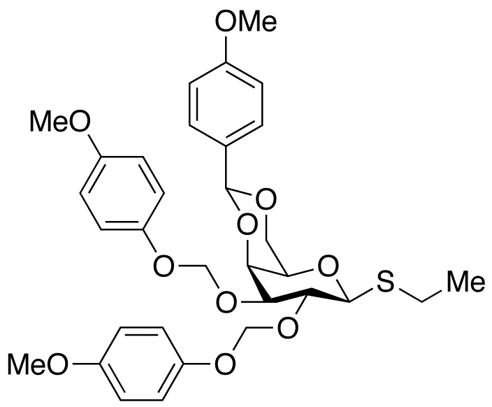 Ethyl 2,3-Di-O-(4-Methoxybenzy)-4,6-(4-methoxybenzylidene)-β-D-thiogalactopyranoside