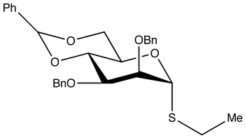 Ethyl 2,3-Di-O-benzyl-4,6-O-benzylidene-1-deoxy-1-thio-α-D-mannopyranoside