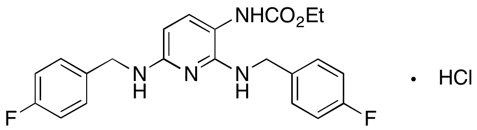 Ethyl 2,6-Bis(4-fluorobenzylamino)-pyridin-3-carbamate