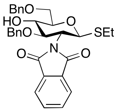 Ethyl 2-Deoxy-2-(1,3-dihydro-1,3-dioxo-2H-isoindol-2-yl)-3,6-bis-O-(phenylmethyl)-1-thio-β-D-glucopyranoside