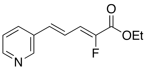 Ethyl 2-Fluoro-5-(3-pyridyl)penta(2-Z,4-E)dienoate