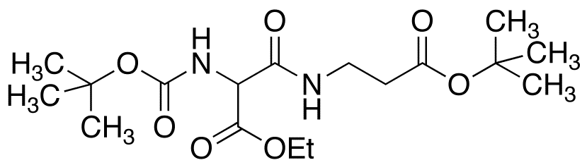 Ethyl 3-(3-tert-Butoxy-3-oxopropylamino)-2-(N-boc-amino)-3-oxopropanoate