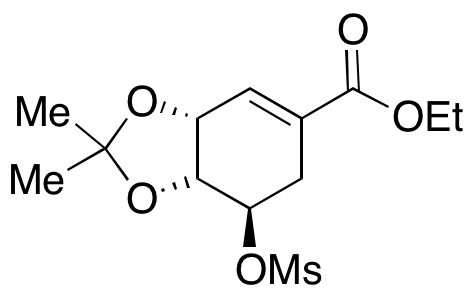 Ethyl 3,4-O-Isopropylidene-5-O-methanesulfonylshikimate