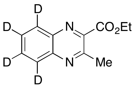 Ethyl 3-Methyl-2-quinoxalinecarboxylate-d4