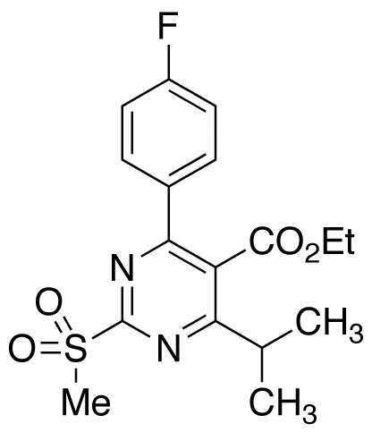 Ethyl 4-(4-Fluorophenyl)-6-isopropyl-2-(methylsulfonyl)pyrimidine-5-carboxylate