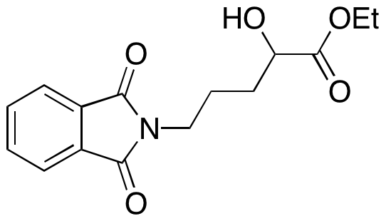 Ethyl 5-(1,3-Dioxoisoindolin-2-yl)-2-hydroxypentanoate