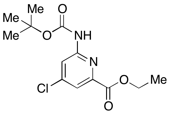 Ethyl 6-(tert-Butoxycarbonylamino)-4-chloropicolinate