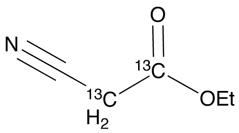 Ethyl Cyanoacetate-1,2-13C2