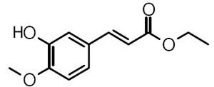 Ethyl (E)-3’-hydroxy-4’-methoxycinnamate