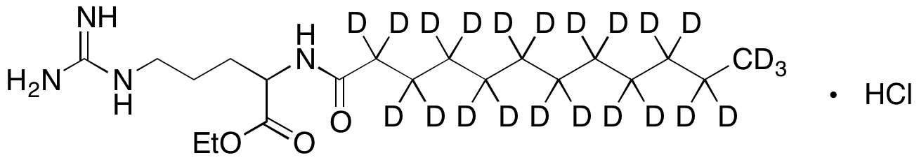 Ethyl Lauroyl Arginate-d23 Hydrochloride