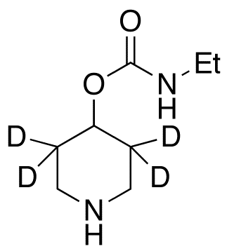 Ethylcarbamic Acid 4-Piperidinyl-d4 Ester