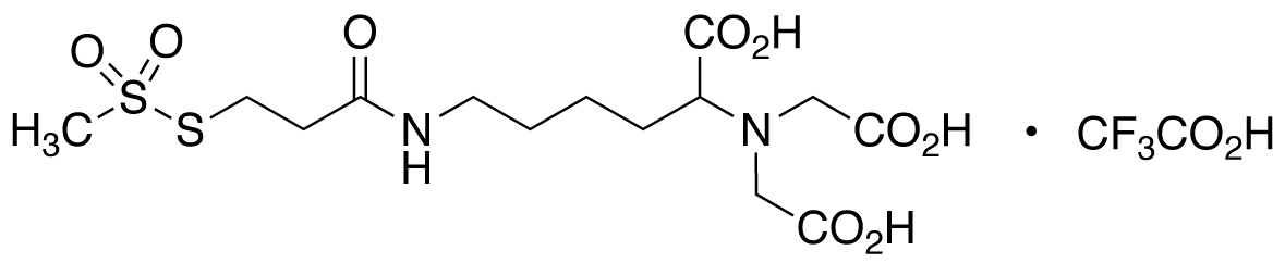 Ethylmethanethiosulfonate-2-carboxy[(5’-amino-1’-carboxypentyl)iminodiacetic Acid] Amide, Trifluoroacetic Acid Salt