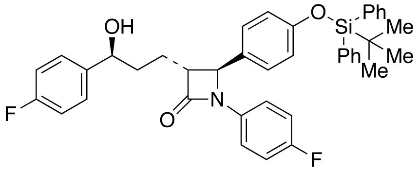 Ezetimibe Phenoxy tert-Butyldiphenylsilyl Ether