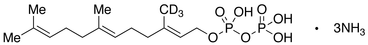 Farnesyl Pyrophosphate-d3 Triammonium Salt