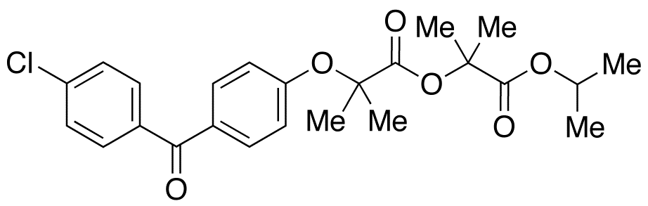 Fenofibric Acid 1,1-Dimethyl-2-(1-methylethoxy)-2-oxoethyl Ester