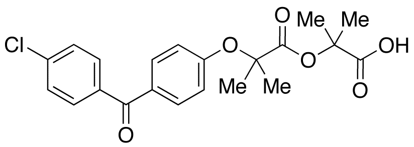 Fenofibric Acid 1-Carboxyl-1-methylethyl Ester