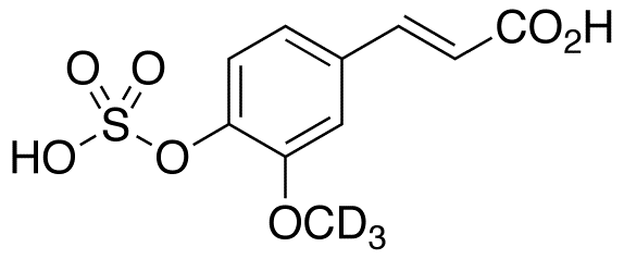 Ferulic Acid-d3 4-O-Sulfate