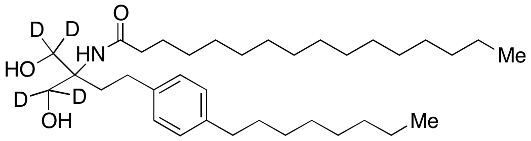 Fingolimod Palmitate Amide-d4