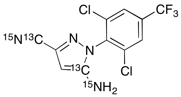 Fipronil Detrifluoromethylsulfinyl-13C2 15N2