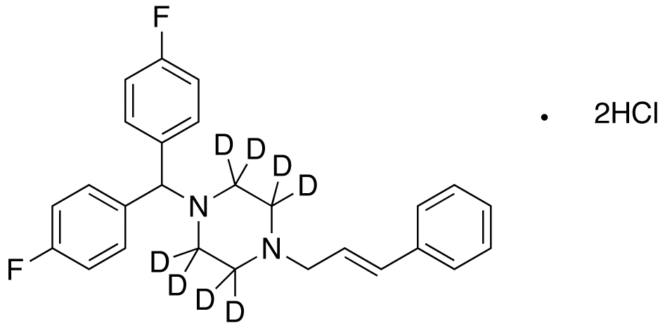 Flunarizine-d8 Dihydrochloride